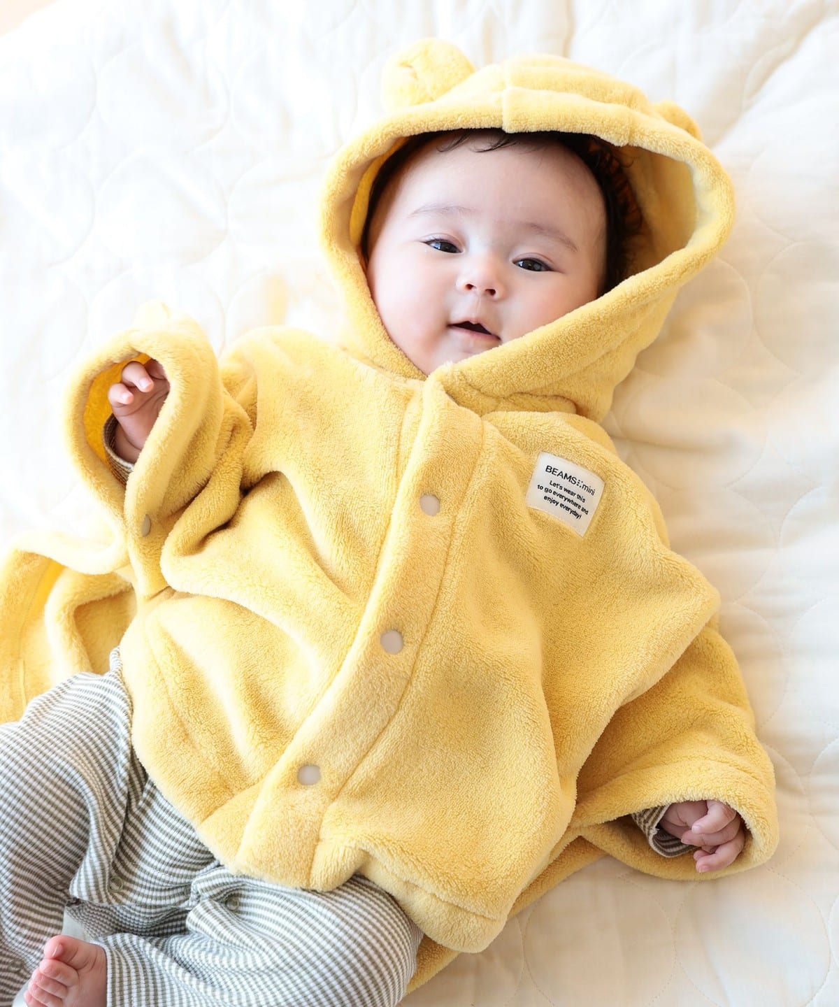 BEAMS mini（ビームス ミニ）【WEB限定】ベビー ポンチョ 2026FW（70