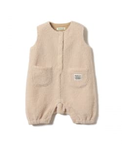 【WEB限定】ベビー ボア オーバーオール 2026FW（70～80cm）