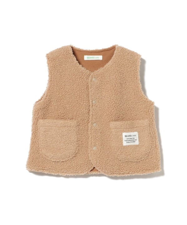 【あかちゃんフェア対象品】【WEB限定】ベビー ボア ベスト 2026FW（70～80cm）
