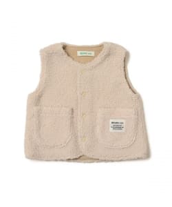 【10%OFFクーポン対象】【WEB限定】ベビー ボア ベスト 2026FW（70～80cm）