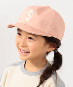 BEAMS mini / 童裝 英文字母 斜紋 帽子