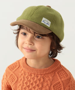 BEAMS mini / バイカラー フリース キャップ