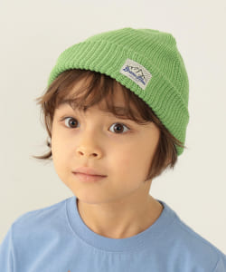 BEAMS mini / 童裝 素色 羅紋 毛帽