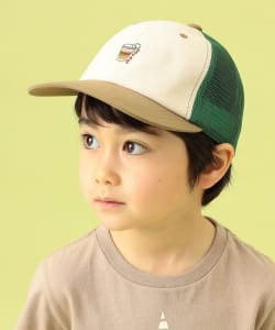 BEAMS mini / 童裝 飲品 刺繡 網帽