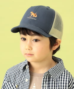 BEAMS mini / 童裝 恐龍 刺繡 網帽