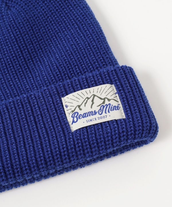 BEAMS mini（ビームス ミニ）カラー ワッチ キャップ（帽子