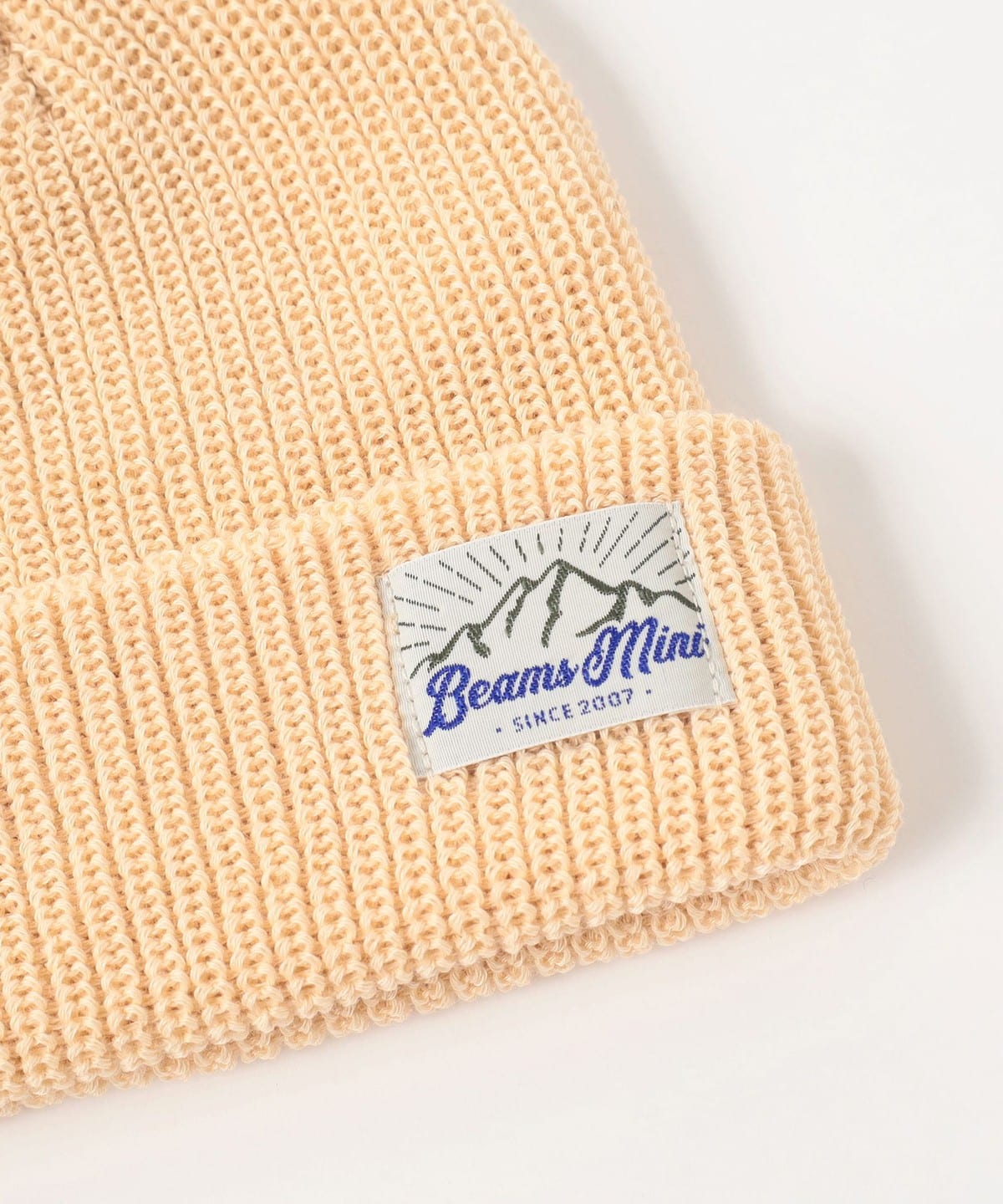 BEAMS mini（ビームス ミニ）カラー ワッチ キャップ（帽子