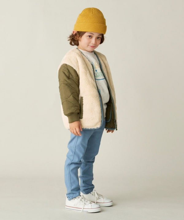 BEAMS mini（ビームス ミニ）カラー リブ ワッチキャップ（帽子