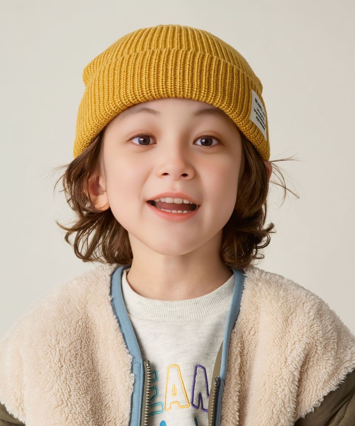 BEAMS mini(ビームス ミニ)カラー リブ ワッチキャップ(帽子 BEAMS mini(ビームス ミニ)カラー リブ ワッチキャップ(帽子