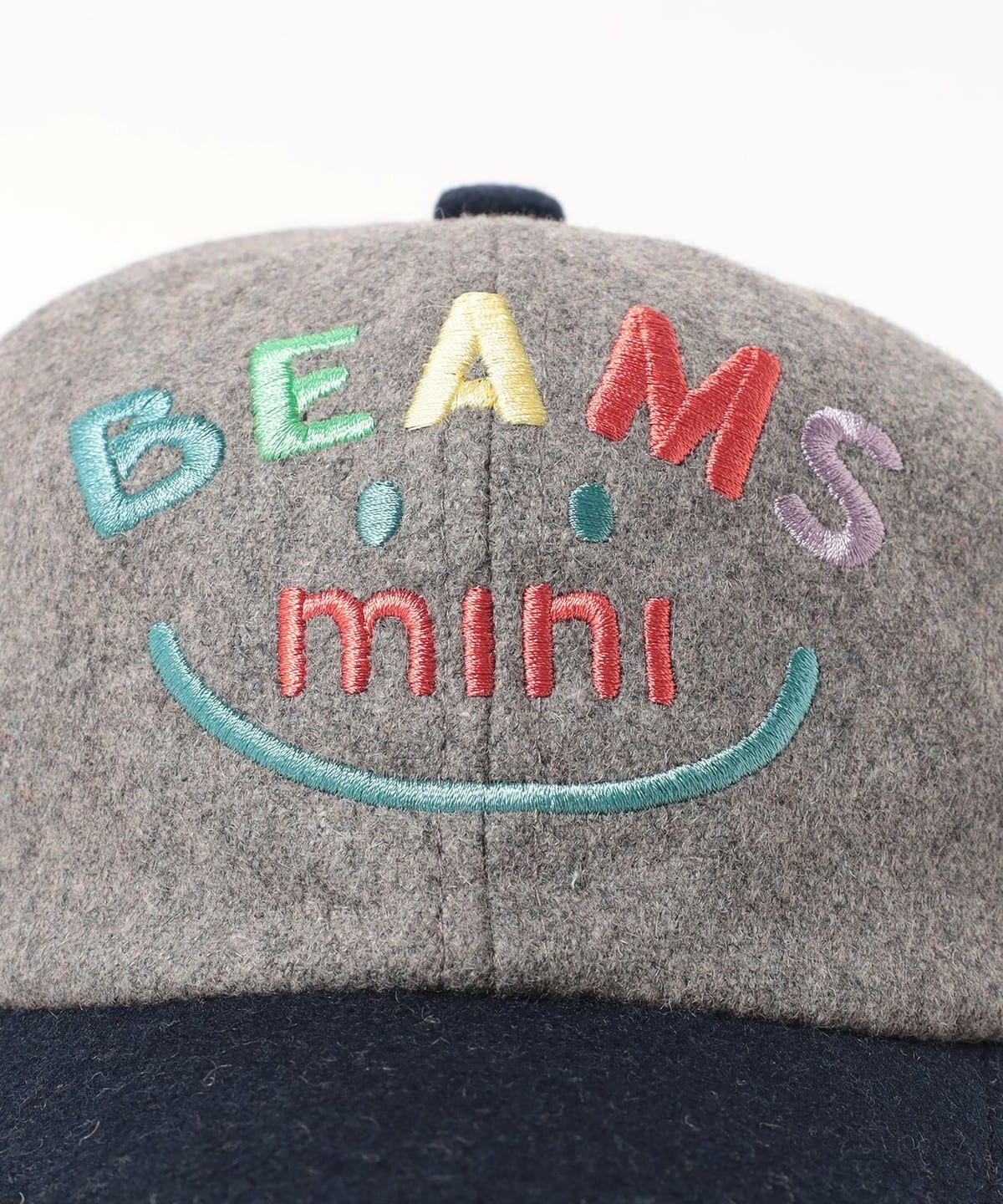 BEAMS mini（ビームス ミニ）スマイル キャップ（帽子 キャップ