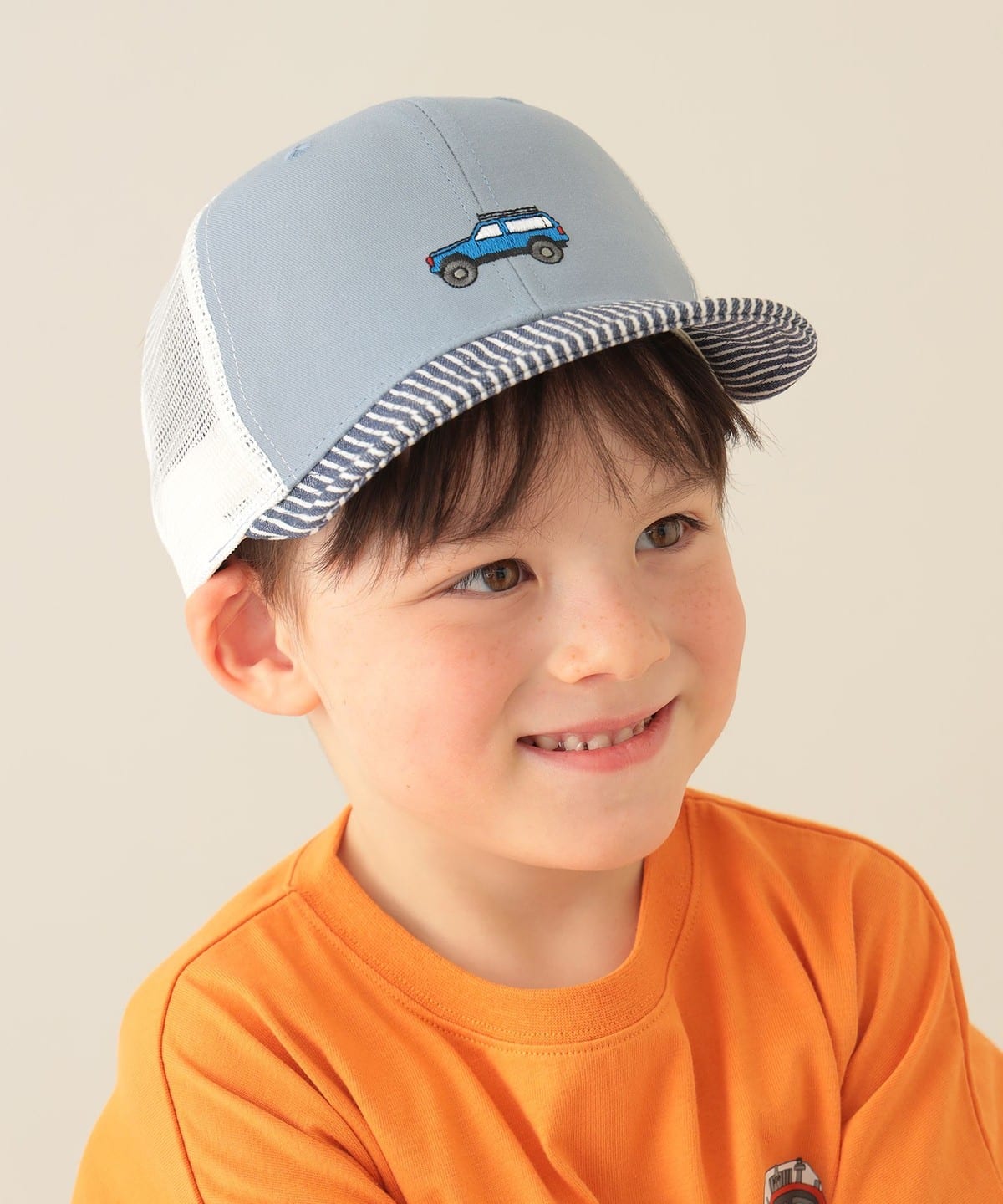 BEAMS mini(ビームス ミニ)クルマ メッシュキャップ 2025SS BEAMS mini(ビームス ミニ)クルマ メッシュキャップ 2025SS