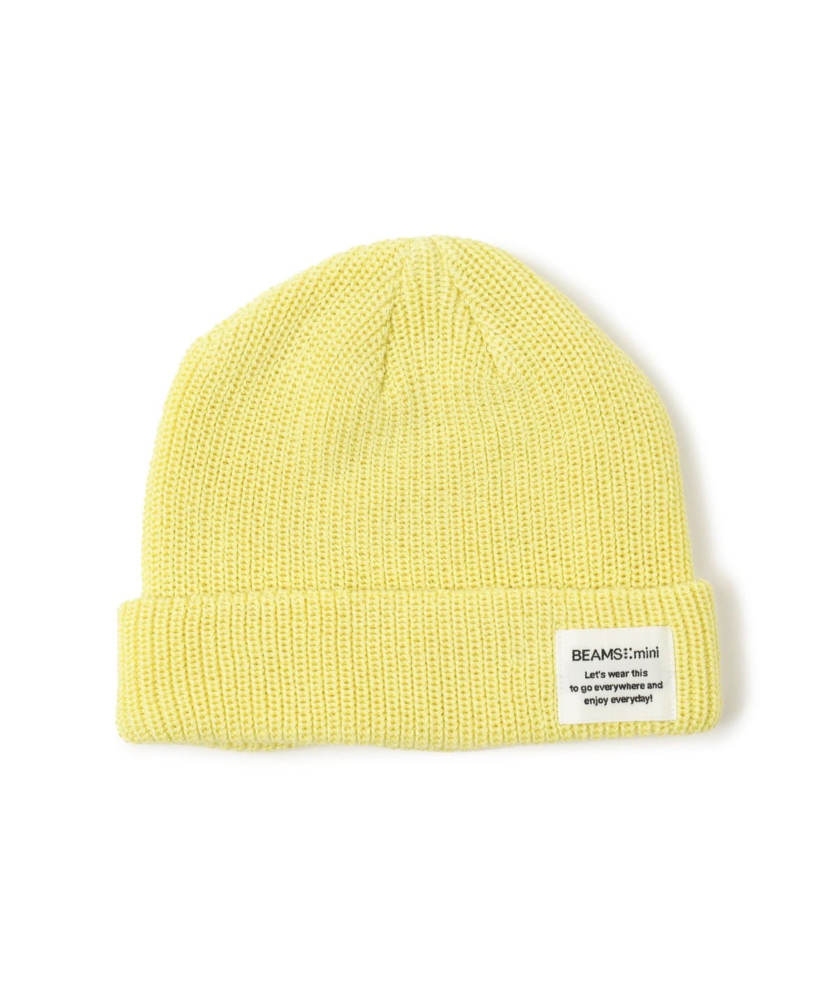 カラー リブ ワッチ キャップ 2025FW 帽子 LIGHT YELLLOW ONE SIZE カラー リブ ワッチ キャップ 2025FW 帽子 LIGHT YELLLOW ONE SIZE