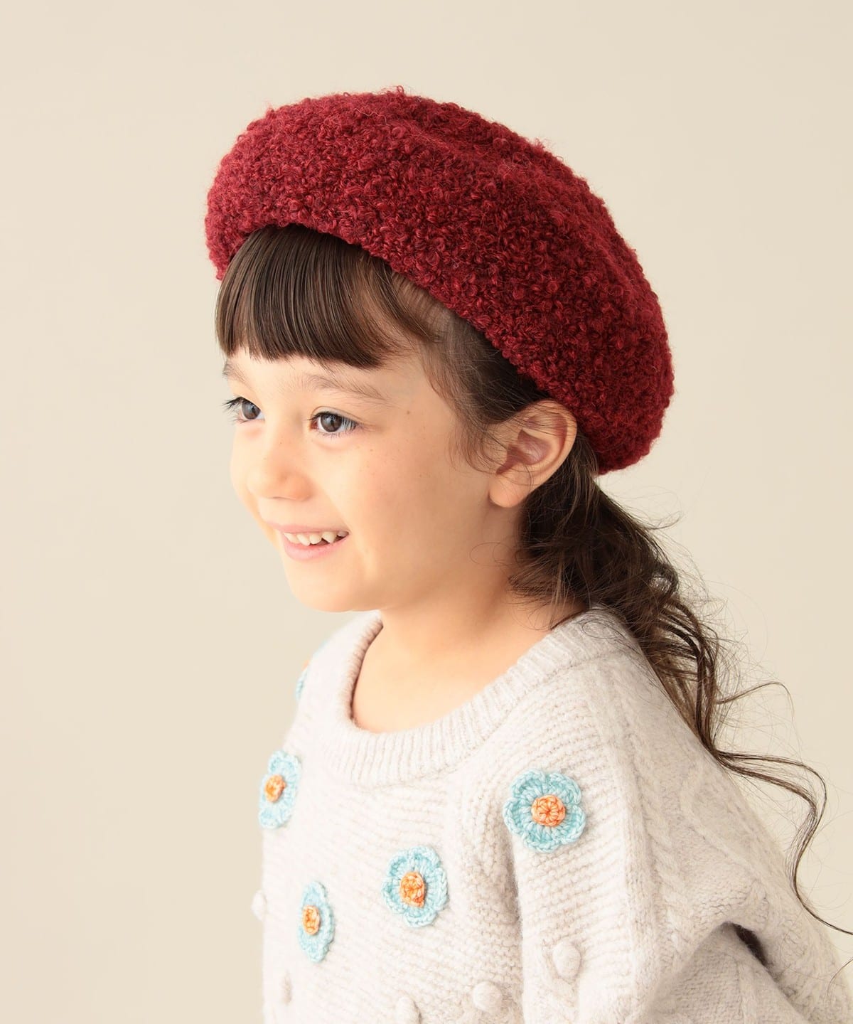 シープ ベレー帽 2025FW 帽子 BORDEAUX ONE SIZE