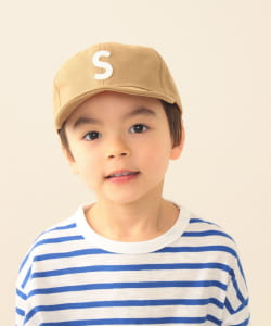 アルファベット ワッペン ツイル キャップ 2026SS