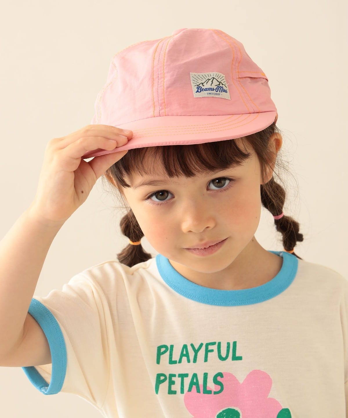 BEAMS mini（ビームス ミニ）ベンチレーション キャップ 2026SS（帽子