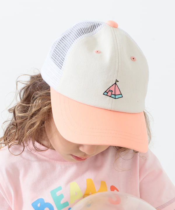Beams Mini ビームス ミニ アウトレット Beams Mini キャンプ メッシュキャップ 帽子 キャップ 通販 Beams