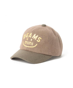 BEAMS mini / スマイル メルトンキャップ