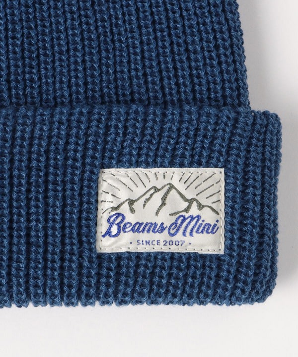 BEAMS mini（ビームス ミニ）カラー ワッチ（帽子 ニット