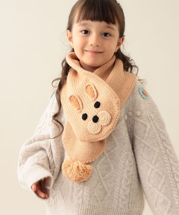 BEAMS mini（ビームス ミニ）アニマル マフラー 2025FW（ファッション