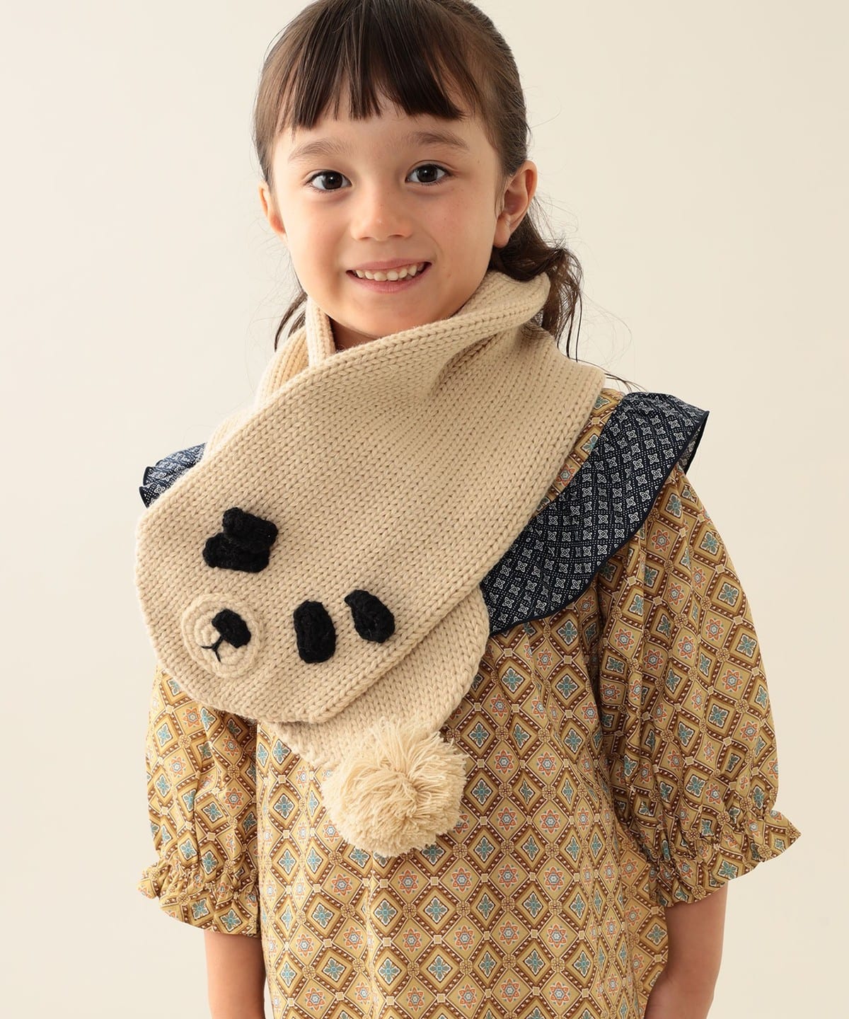 アニマル マフラー 2025FW ファッション雑貨 ぱんだ ONE SIZE