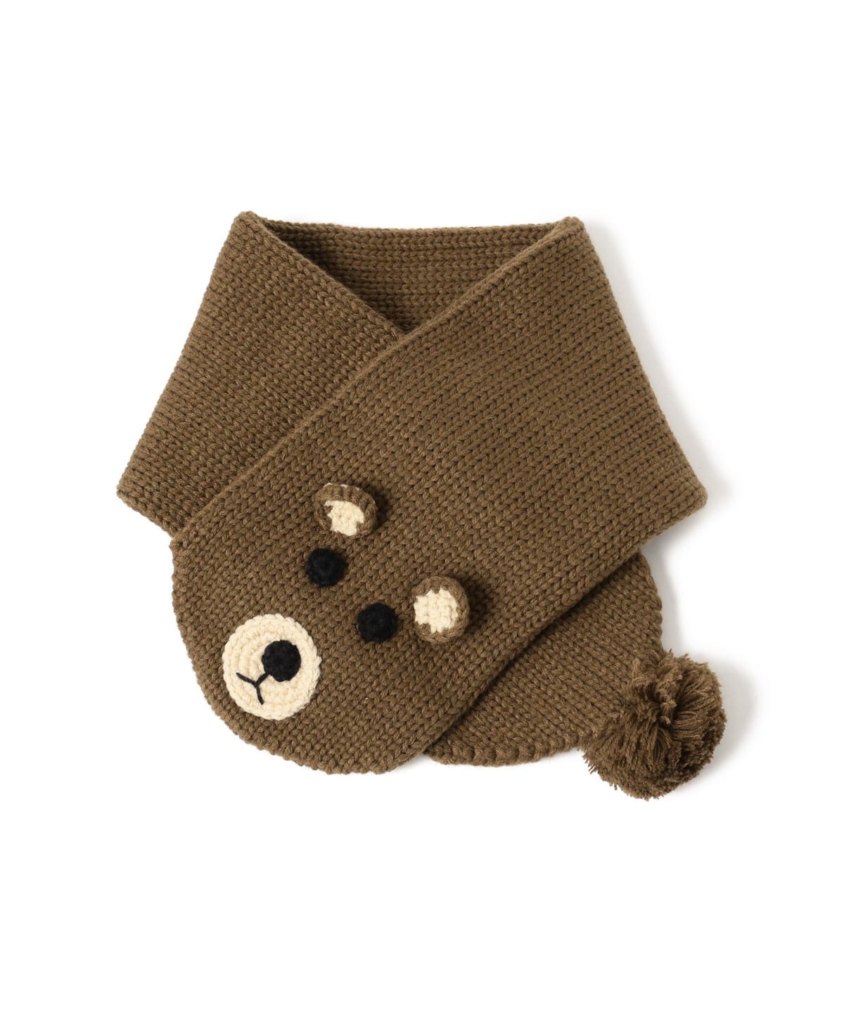 アニマル マフラー 2025FW ファッション雑貨 くま ONE SIZE