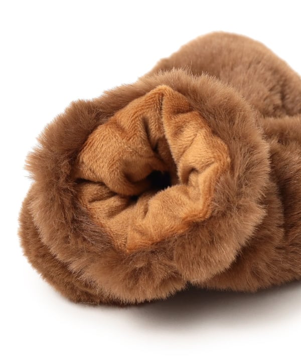 BEAMS mini（ビームス ミニ）フェイクファー ミトン（ファッション雑貨