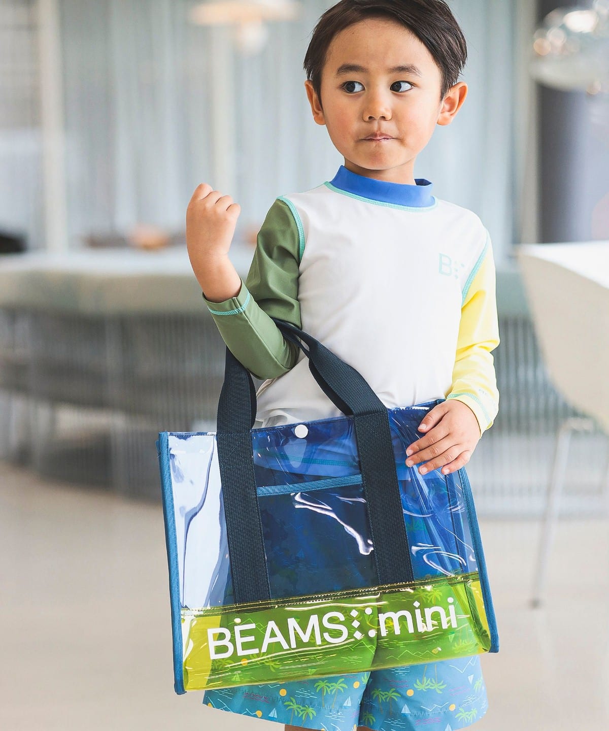 BEAMS mini（ビームス ミニ）カラー PVC プールバッグ（バッグ トートバッグ）通販｜BEAMS