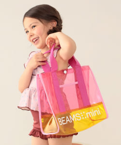 【予約】BEAMS mini / カラー PVC プールバッグ 24SS