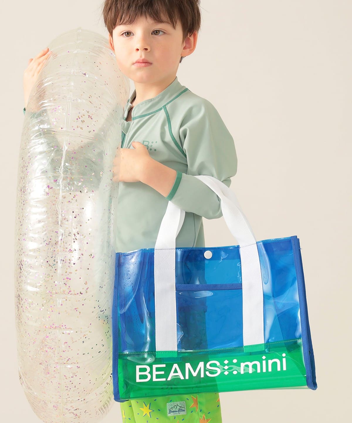 カラー PVC プールバッグ 2025SS バッグ BLUE ONE SIZE カラー PVC プールバッグ 2025SS バッグ BLUE ONE SIZE