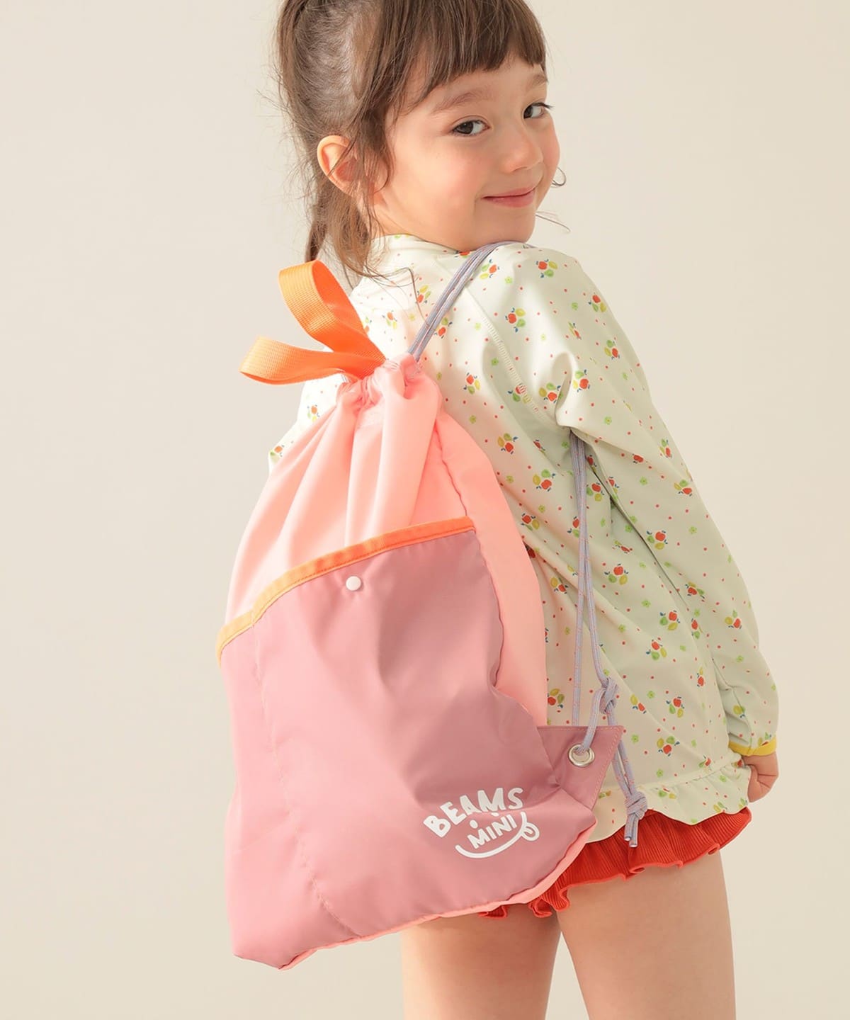 スマイル ナップサック 2025SS バッグ PINK ONE SIZE スマイル ナップサック 2025SS バッグ PINK ONE SIZE