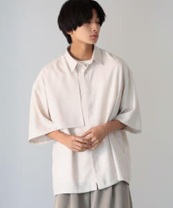 BeAMS DOT / ショートスリーブ ヨークシャツ