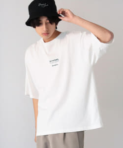 【WEB限定】BeAMS DOT / タイポグラフィ― Tシャツ