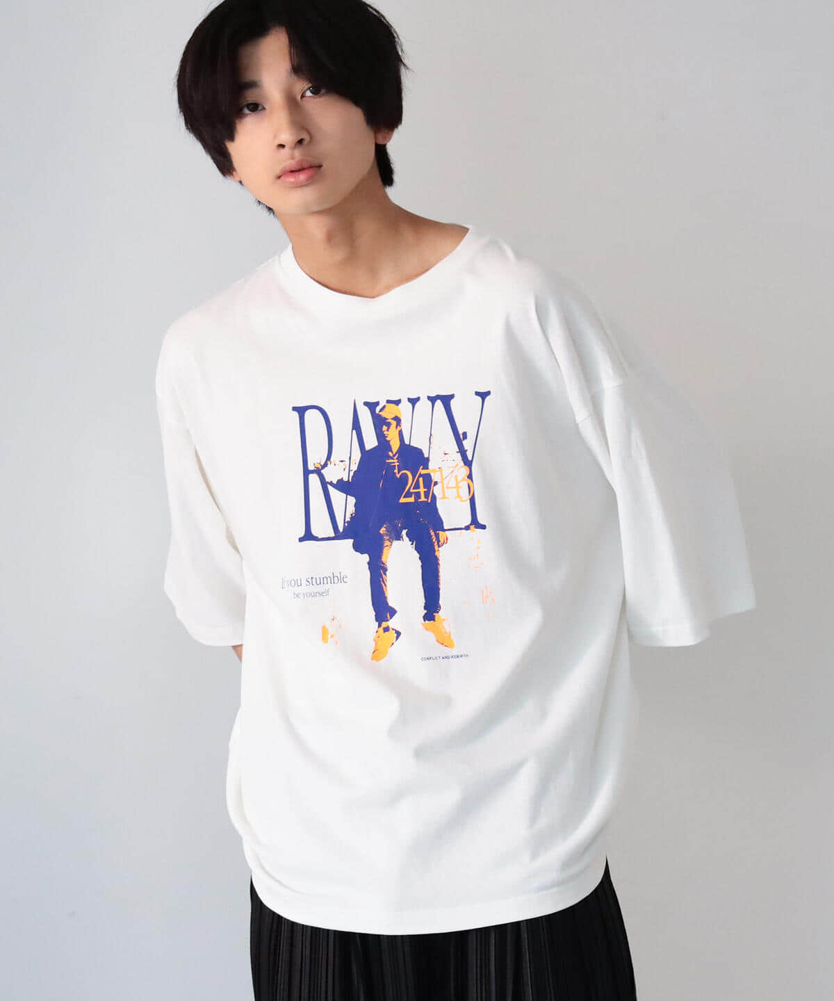 【アウトレット・WEB限定】BeAMS DOT / フォト プリントTシャツ