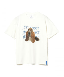 YUYA × BeAMS DOT / DOG プリント Tシャツ