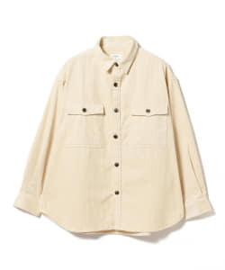 BeAMS DOT / コーデュロイ オーバーサイズ CPOシャツ