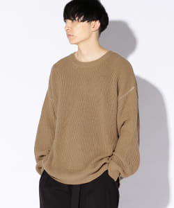 BeAMS DOT / リンキング クルーネックニット