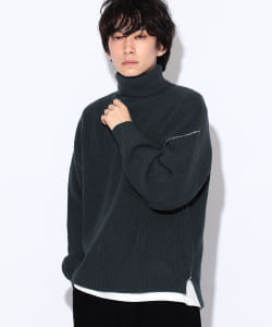 BeAMS DOT / リンキング タートルネック ネックニット