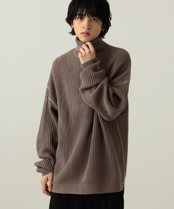 オンライン ストア BEAMS(ビームス) 22AW both side knit 両面ニット