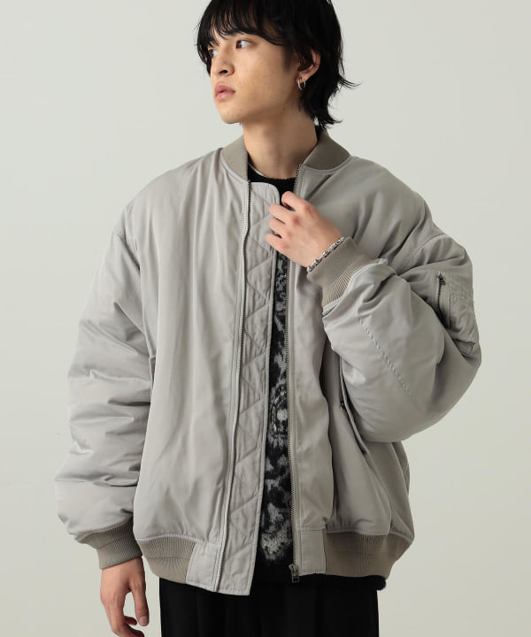 BEAMS HEART BEAMS HEART折扣店] BeAMS DOT / 超大MA-1 Blouson 22AW