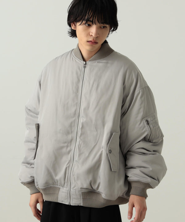 BeAMS DOT（ビームスドット）【WEB限定】BeAMS DOT / オーバーサイズ MA-1 ブルゾン 22AW（ブルゾン ミリタリージャケット ）通販｜BEAMS