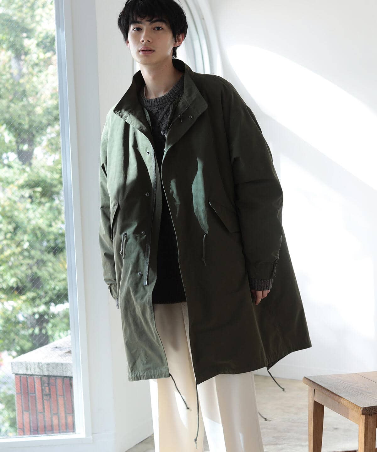 BeAMS DOT（ビームスドット）【アウトレット・WEB限定】BeAMS DOT / 3WAY ビック モッズコート（コート モッズコート）通販｜ BEAMS