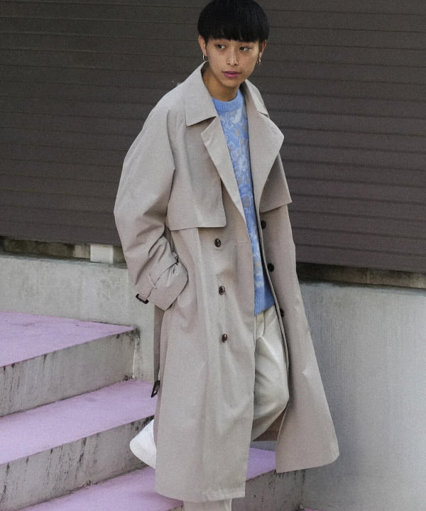 beams trench coat