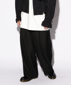 BeAMS DOT / TR タック ワイド ハカマパンツ