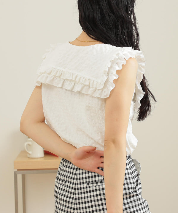 早割クーポン! 【未使用】see ボリューム袖シャツ CHLOE by SEE chloe