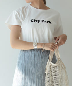 【アウトレット・WEB限定】BeAMS DOT / City park ロゴTシャツ