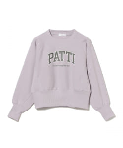 BeAMS DOT / アソート柄 裏起毛 カレッジロゴスウェット