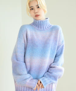BeAMS DOT / スペース ダイ ニット