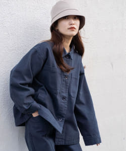 BeAMS DOT / 綿カバーオールジャケット