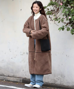 BeAMS DOT / リバーシブル パイピングボアコート