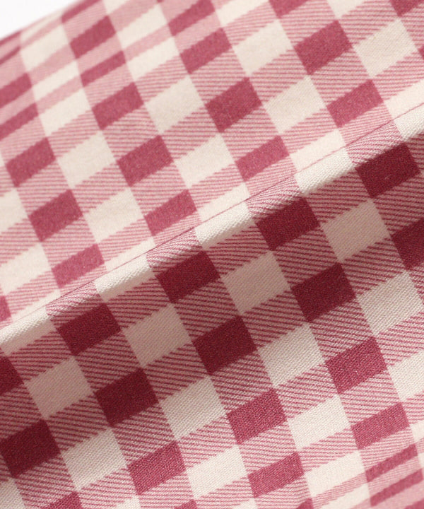 BEAMS HEART BEAMS HEART Outlet] BeAMS DOT / Gingham check straight